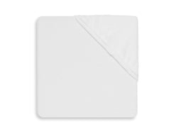 Fitted Sheet Flannel Cot 60x120cm - White
