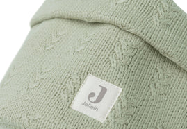 Changing Table Basket Grain Knit - Olive Green