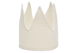 Birthday crown 12x35cm Party Collection - Ivory