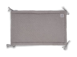 Bedbumper 35x180cm Bliss Knit - Storm Grey