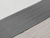 Sheet Crib 75x100cm Wrinkled Cotton - Storm Grey