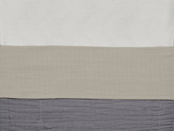 Sheet Cot 120x150cm Wrinkled Cotton - Nougat