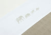 Sheet Cot 120x150cm Animals - Olive Green