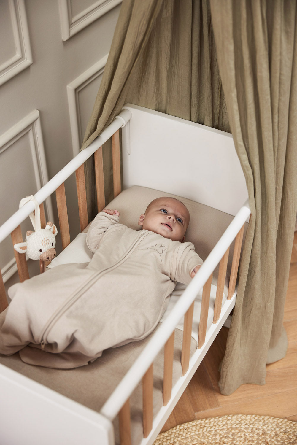 Baby Schlafsack mit abnehmbaren Ärmeln