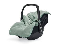 Footmuff for Car Seat  Stroller Basic Knit - Ash Green