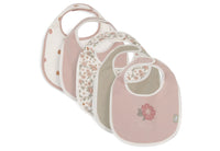 Bavoir - Retro Flowers - 5 Unités