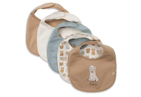 Bavoir Jersey imperméable - Jollies - 5 Unités