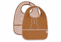 Lätzchen Wasserdicht mit Ärmeln - Miffy Peekaboo - 2 Stück