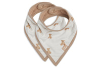 Bavoir Bandana - Teddy Bear - 2 Unités - GOTS