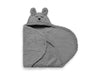 Wrap Blanket Bunny 100x105cm - Storm Grey