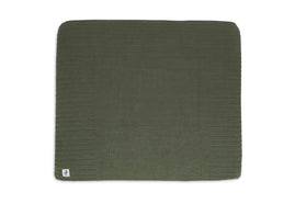 Changing Mat Cover 75x85cm Pure Knit - Leaf Green - GOTS