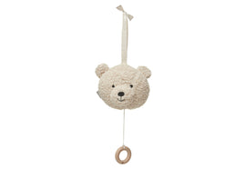 Musical Hanger - Teddy Bear - Naturel
