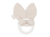 Teething Ring Silicone Bunny Ears - Chestnut