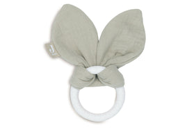 Theeting Ring Silicone Bunny Ears - Olive green