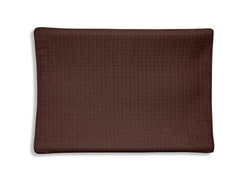 Changing Mat Cover Wrinkled Cotton 50x70cm - Chestnut