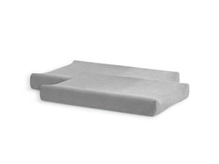 Changing Mat Cover Terry 50x70cm - Soft Grey - 2 Pack