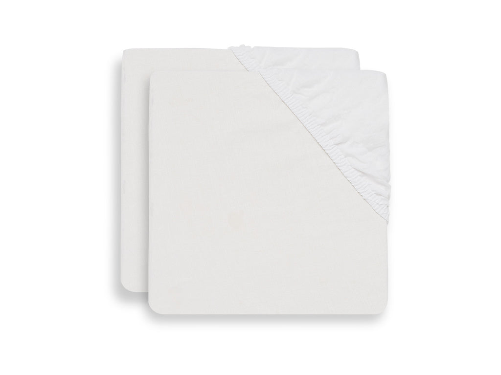 Drap-housse Berceau de Coton 2-Pack