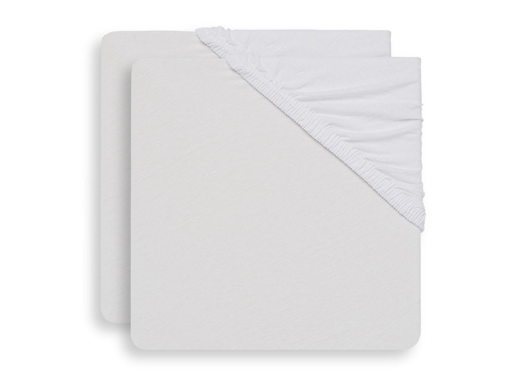 Hoeslaken Wieg Jersey2-Pack
