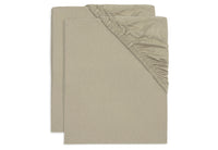 Fitted Sheet - Jersey - 2-Pack