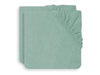 Changing Mat Cover Terry 75x85cm Ash Green (2pack)