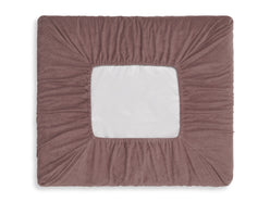 Changing Mat Cover 75x85cm Spring Knit - Chestnut