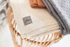 Blanket Cot 100x150cm Bliss Knit - Nougat