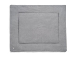 Playpen Mat Basic Knit 80x100cm - Stone Grey