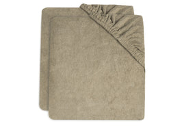 Changing Mat Cover Terry 50x70cm - Olive Green - 2 Pack