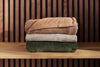 Blanket Crib 75x100cm Pure Knit - Nougat/Velvet - GOTS