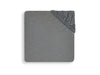 Fitted Sheet Cot Jersey 60x120cm - Storm Grey