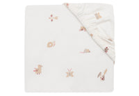 Fitted Sheet - Jersey - Animal Friends