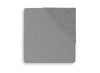 Fitted Sheet Jersey Playpen 75x95cm - Storm Grey