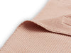Blanket Cot 100x150cm Basic Knit Pale Pink