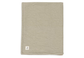 Blanket Cot 100x150cm Soft Waves - Olive Green