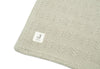 Blanket Cradle 75x100cm Grain Knit - Olive Green/Velour