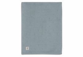 Blanket Cradle 75x100cm Cosy Knit - Sea Green/Velvet