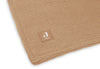 Blanket Cot 100x150cm Basic Knit - Biscuit/Fleece