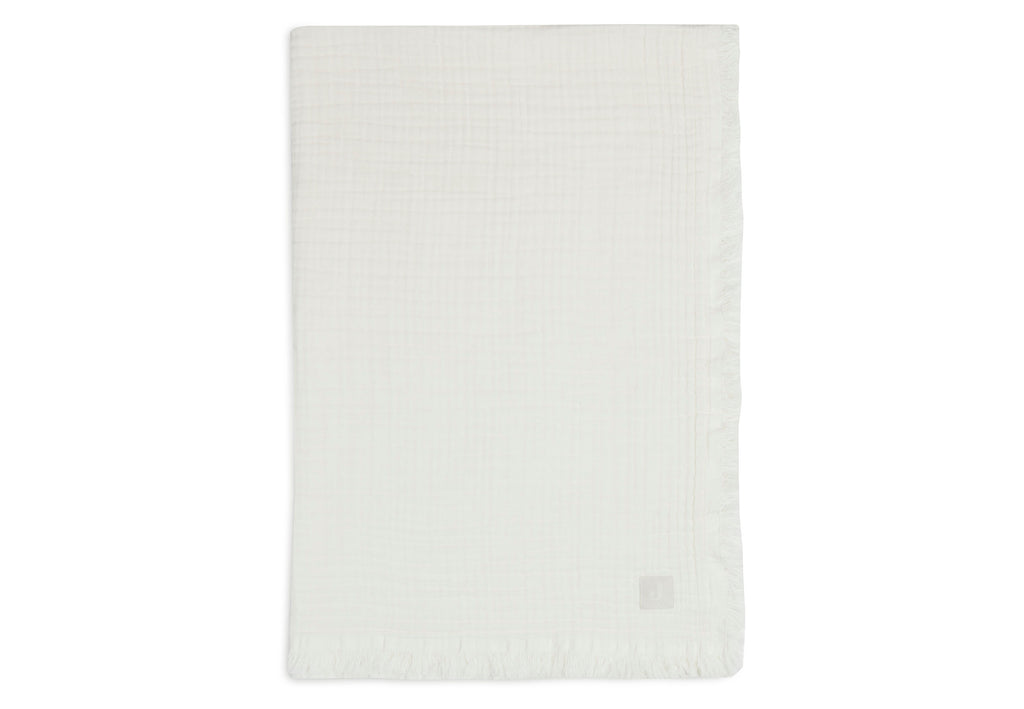 Deken Wieg Muslin Fringe