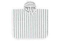 Poncho de bain Stripe Éponge GOTS