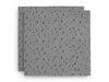 Swaddle Muslin 115x115cm Spot Storm Grey (2pack)