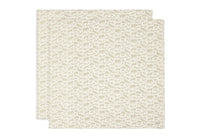 Lange gaze de coton 115x115cm - Animals - 2 Unités