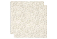 Lange gaze de coton 115x115cm - Animals - 2 Unités