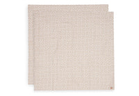 Lange gaze de Coton Large 115x115cm - Soft Plumes - 2 Unités