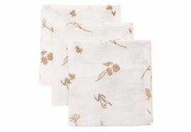 Mouth Cloth Muslin 31x31cm - Riverside - 3 Pack