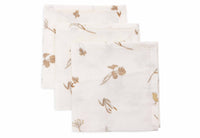 Serviette Gaze de Coton 31x31cm - Riverside - 3 Unités