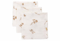 Serviette Gaze de Coton 31x31cm - Riverside - 3 Unités