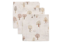 Monddoekje Hydrofiel 31x31cm - Tiny Park - 3 Stuks