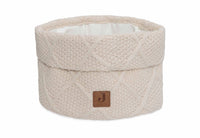 Changing Table Basket - Check Knit