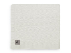 Blanket Cot 100x150cm River Knit - Cream White