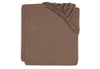 Fitted Sheet Crib Jersey 40/50x80/90cm - Chestnut - 2 Pack